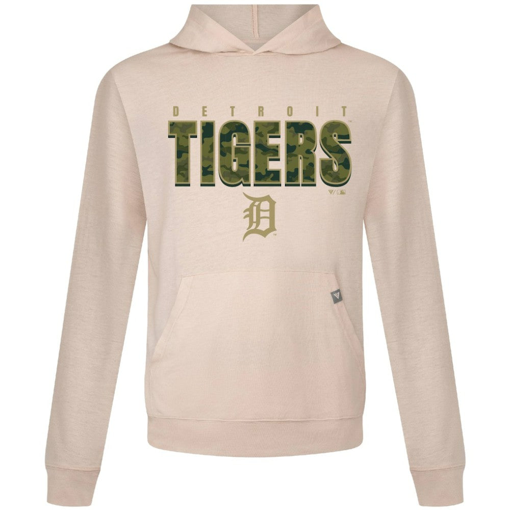 Detroit Tigers Levelwear Relay Protect Pullover Hoodie - MLB Hoodies