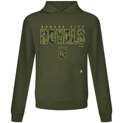 Kansas City Royals Levelwear Relay Protect Pullover Hoodie - MLB Hoodies
