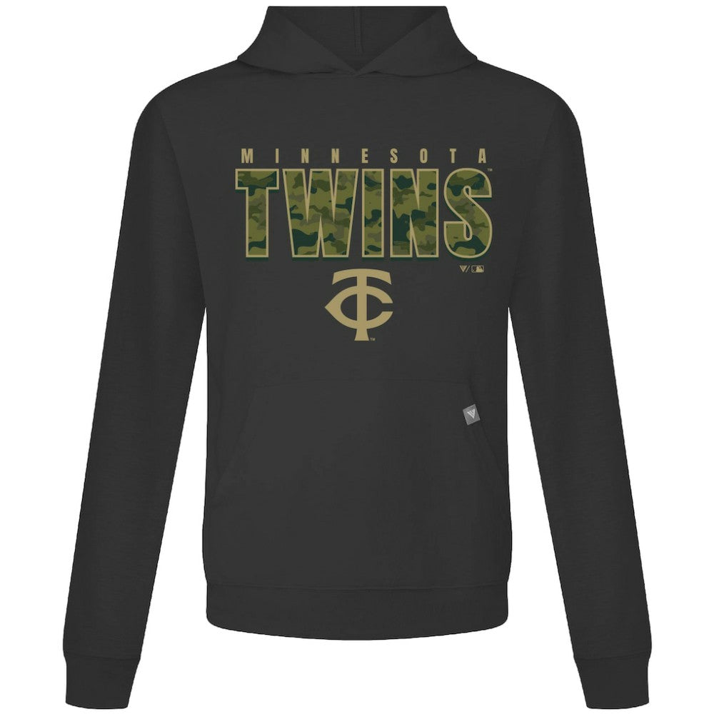 Minnesota Twins Levelwear Relay Protect Pullover Hoodie - MLB Hoodies