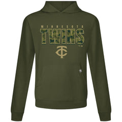 Minnesota Twins Levelwear Relay Protect Pullover Hoodie - MLB Hoodies