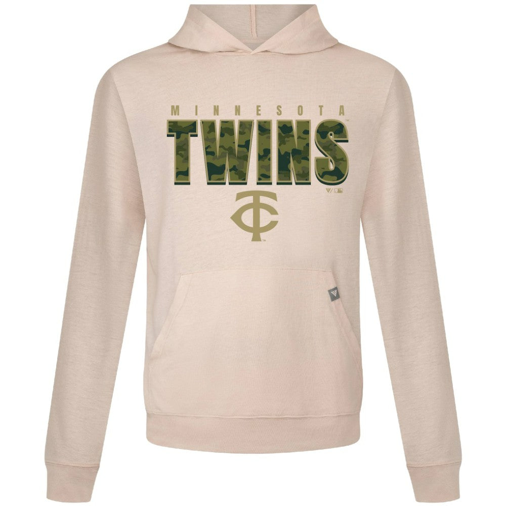 Minnesota Twins Levelwear Relay Protect Pullover Hoodie - MLB Hoodies