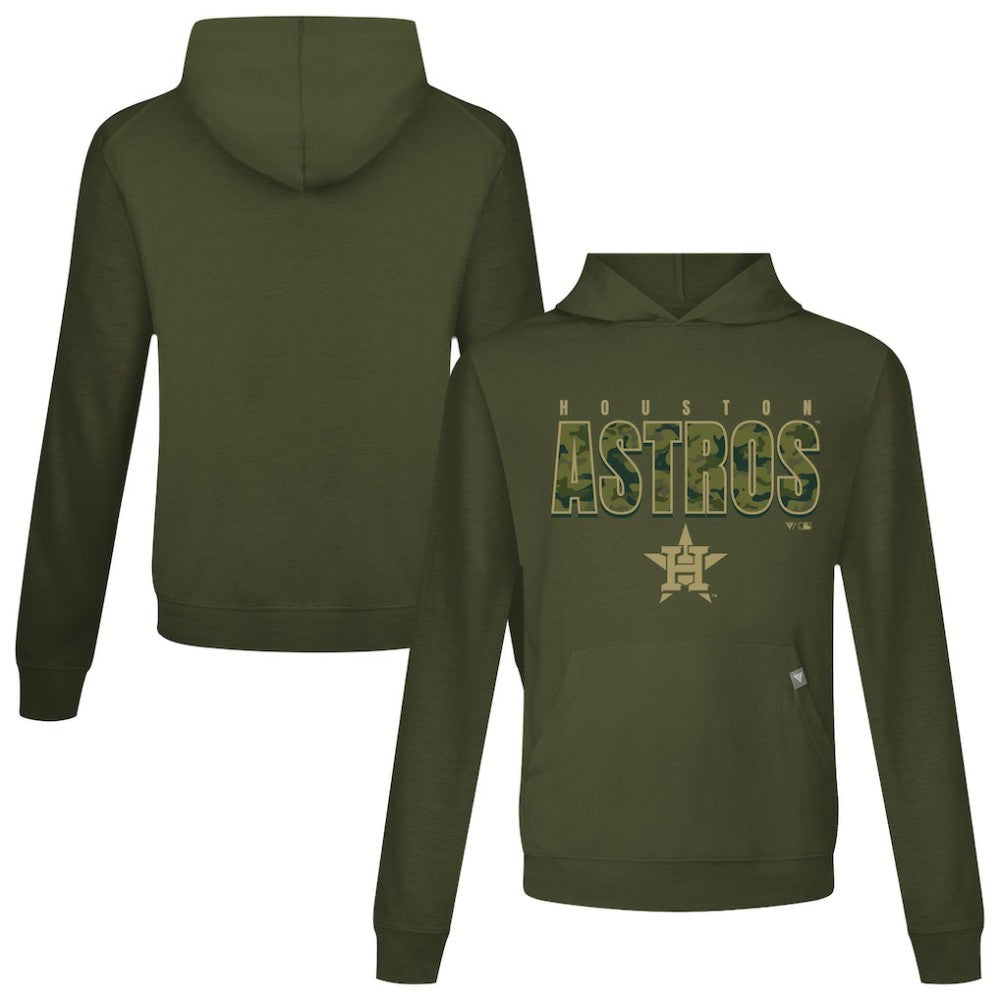 Houston Astros Levelwear Relay Protect Pullover Hoodie - MLB Hoodies
