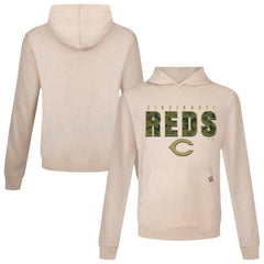 Cincinnati Reds Levelwear Relay Protect Pullover Hoodie - MLB Hoodies
