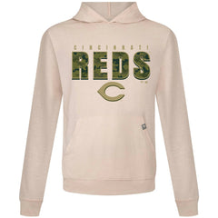 Cincinnati Reds Levelwear Relay Protect Pullover Hoodie - MLB Hoodies