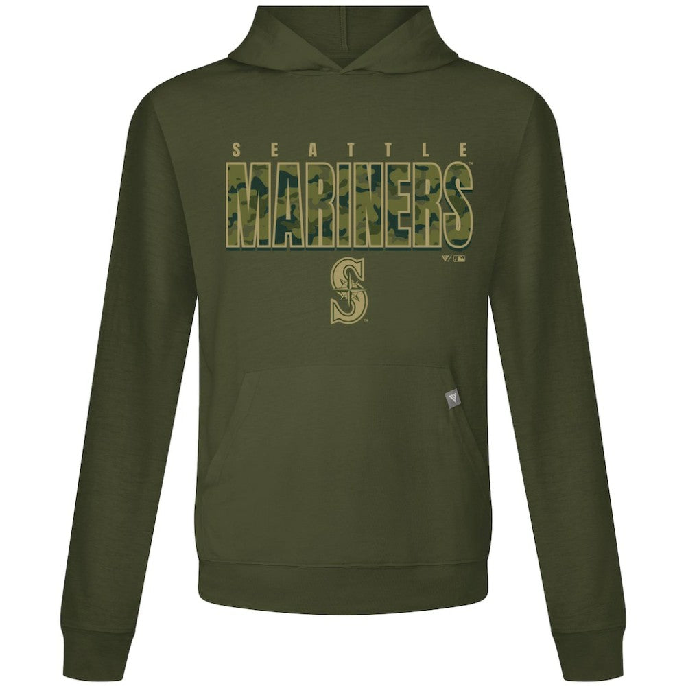Seattle Mariners Levelwear Relay Protect Pullover Hoodie - MLB Hoodies