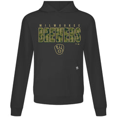 Milwaukee Brewers Levelwear Relay Protect Pullover Hoodie - MLB Hoodies