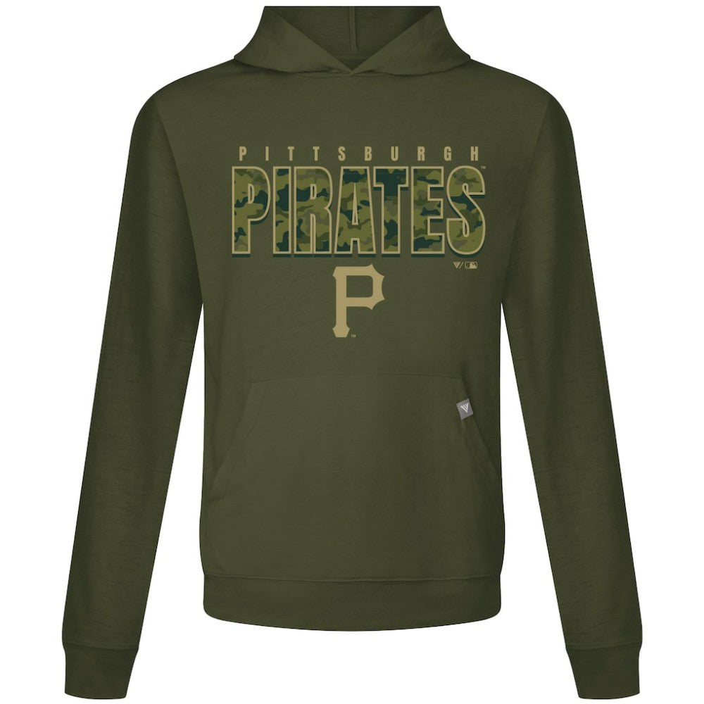 Pittsburgh Pirates Levelwear Relay Protect Pullover Hoodie - MLB Hoodies