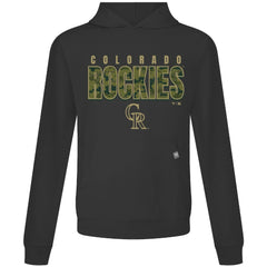 Colorado Rockies Levelwear Relay Protect Pullover Hoodie - MLB Hoodies