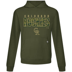 Colorado Rockies Levelwear Relay Protect Pullover Hoodie - MLB Hoodies