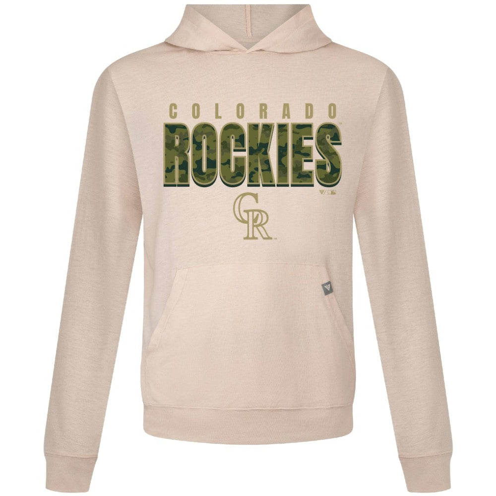 Colorado Rockies Levelwear Relay Protect Pullover Hoodie - MLB Hoodies