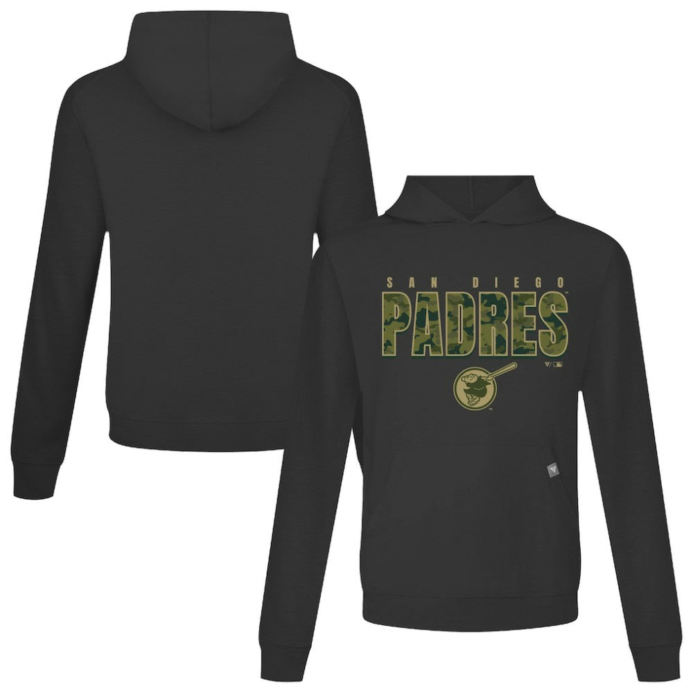 San Diego Padres Levelwear Relay Protect Pullover Hoodie - MLB Hoodies