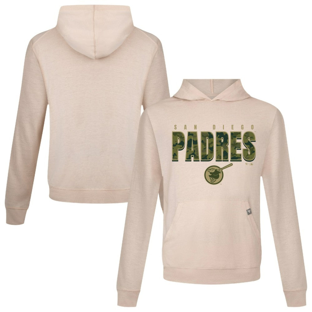 San Diego Padres Levelwear Relay Protect Pullover Hoodie - MLB Hoodies