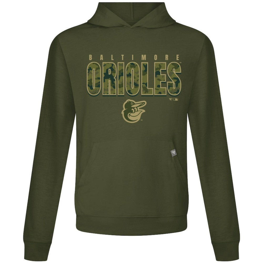 Baltimore Orioles Levelwear Relay Protect Pullover Hoodie - MLB Hoodies