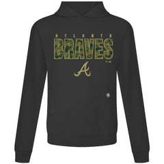 Atlanta Braves Levelwear Relay Protect Pullover Hoodie - MLB Hoodies