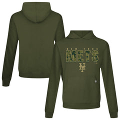 New York Mets Levelwear Relay Protect Pullover Hoodie - MLB Hoodies