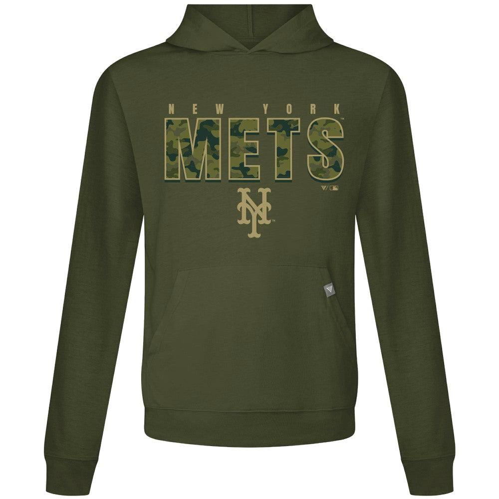 New York Mets Levelwear Relay Protect Pullover Hoodie - MLB Hoodies