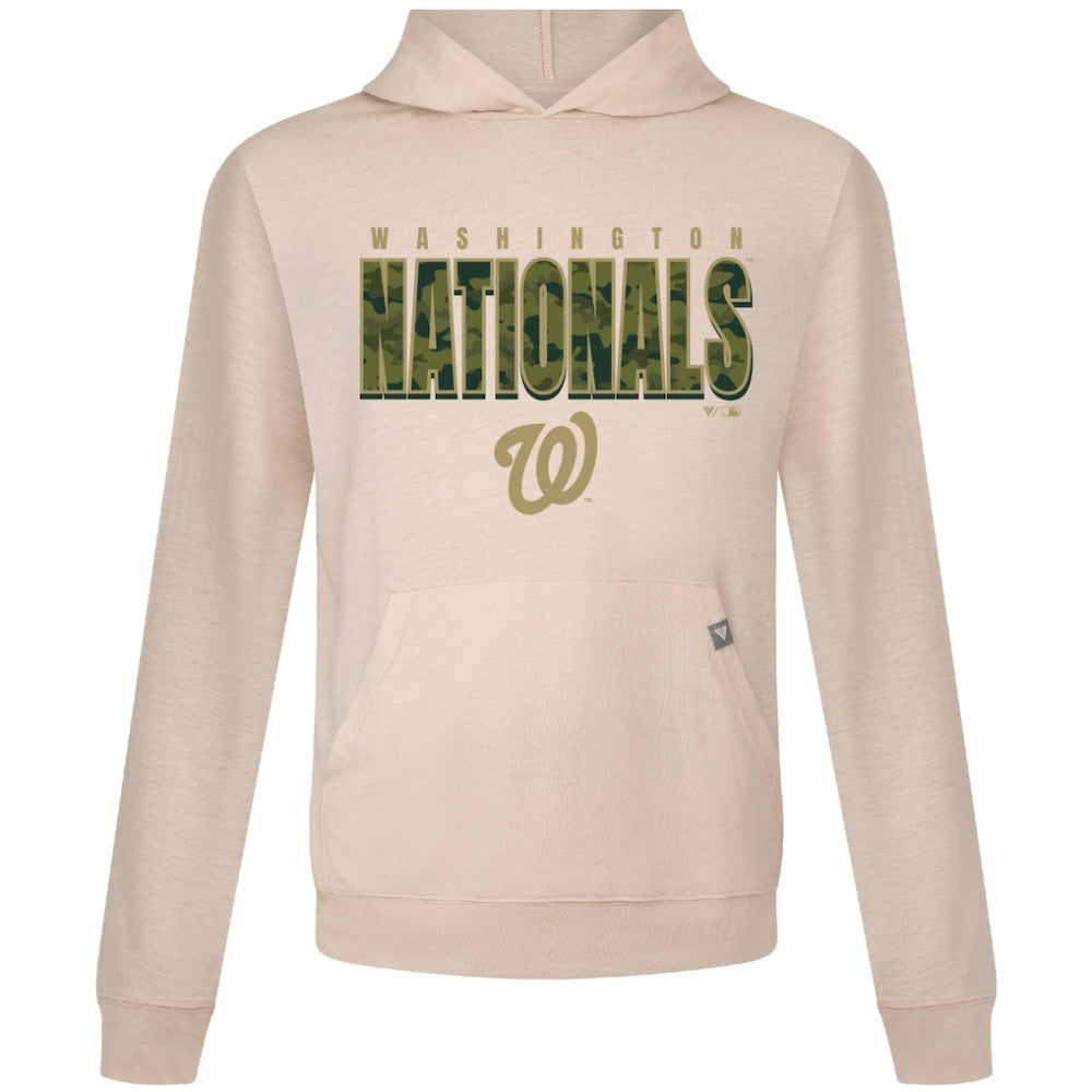 Washington Nationals Levelwear Relay Protect Pullover Hoodie - MLB Hoodies