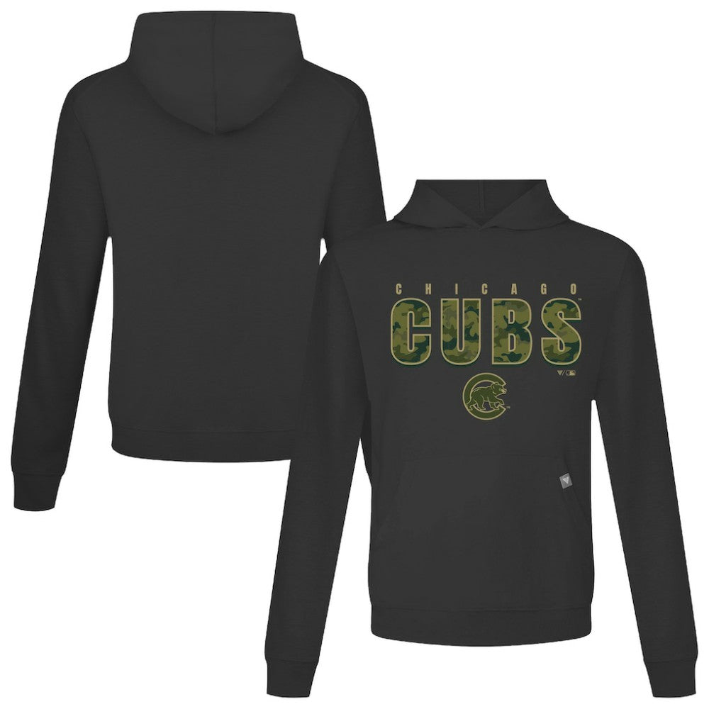 Chicago Cubs Levelwear Relay Protect Pullover Hoodie - MLB Hoodies
