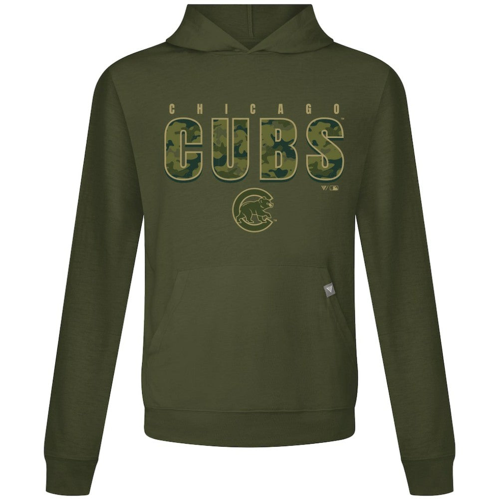Chicago Cubs Levelwear Relay Protect Pullover Hoodie - MLB Hoodies