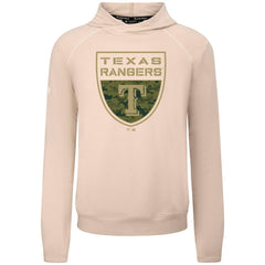 Texas Rangers Levelwear Mandate Buckler Tri-Blend Pullover Hoodie - MLB Hoodies