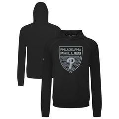 Philadelphia Phillies Levelwear Mandate Buckler Tri-Blend Pullover Hoodie - MLB Hoodies