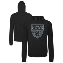 Chicago Cubs Levelwear Mandate Buckler Tri-Blend Pullover Hoodie - MLB Hoodies