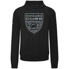 Chicago Cubs Levelwear Mandate Buckler Tri-Blend Pullover Hoodie - MLB Hoodies