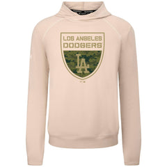 Los Angeles Dodgers Levelwear Mandate Buckler Tri-Blend Pullover Hoodie - MLB Hoodies