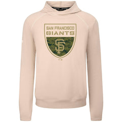 San Francisco Giants Levelwear Mandate Buckler Tri-Blend Pullover Hoodie - MLB Hoodies