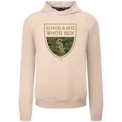 Chicago White Sox Levelwear Mandate Buckler Tri-Blend Pullover Hoodie - MLB Hoodies