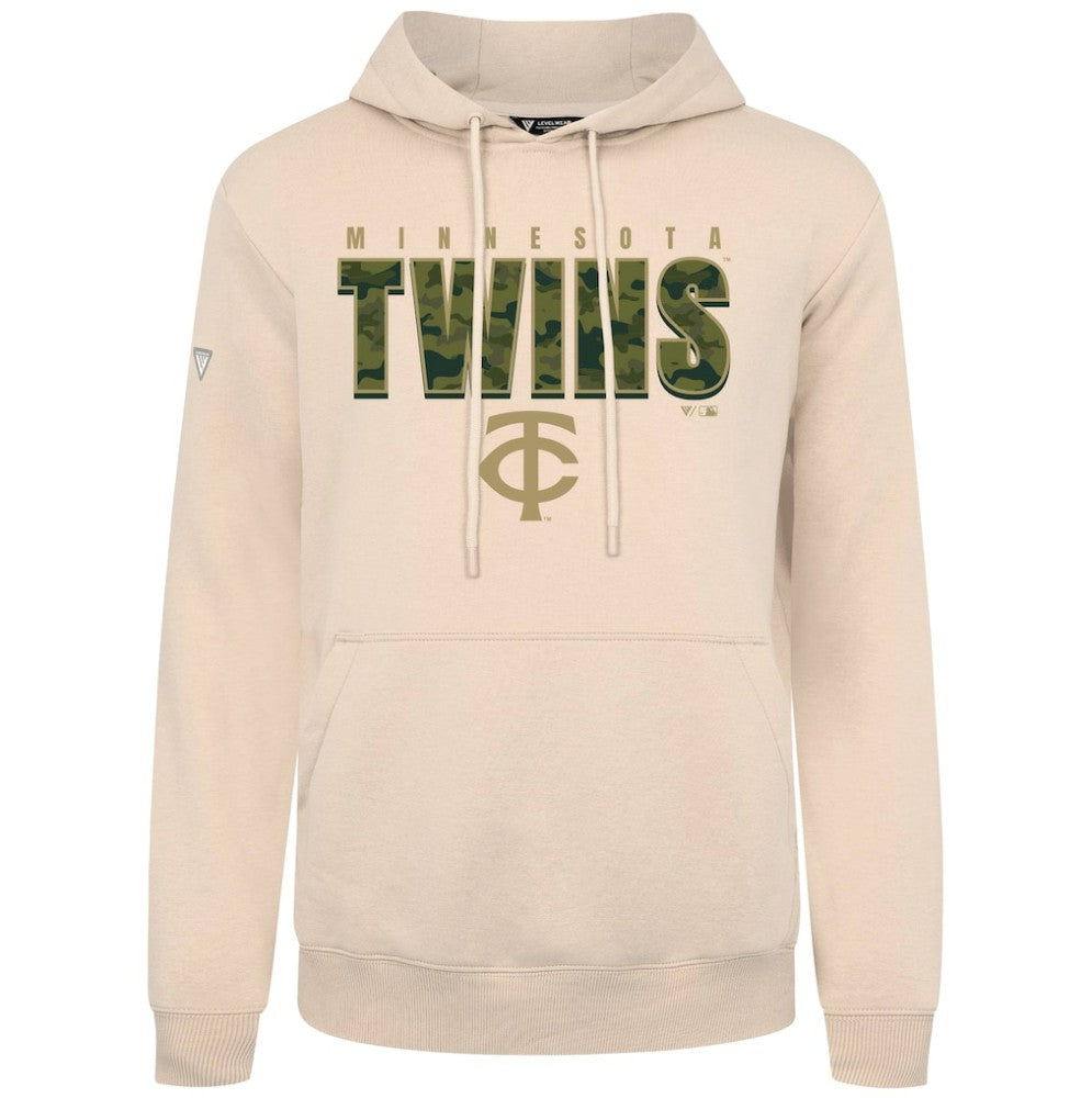 Minnesota Twins Levelwear Podium Protect Pullover Hoodie - MLB Hoodies
