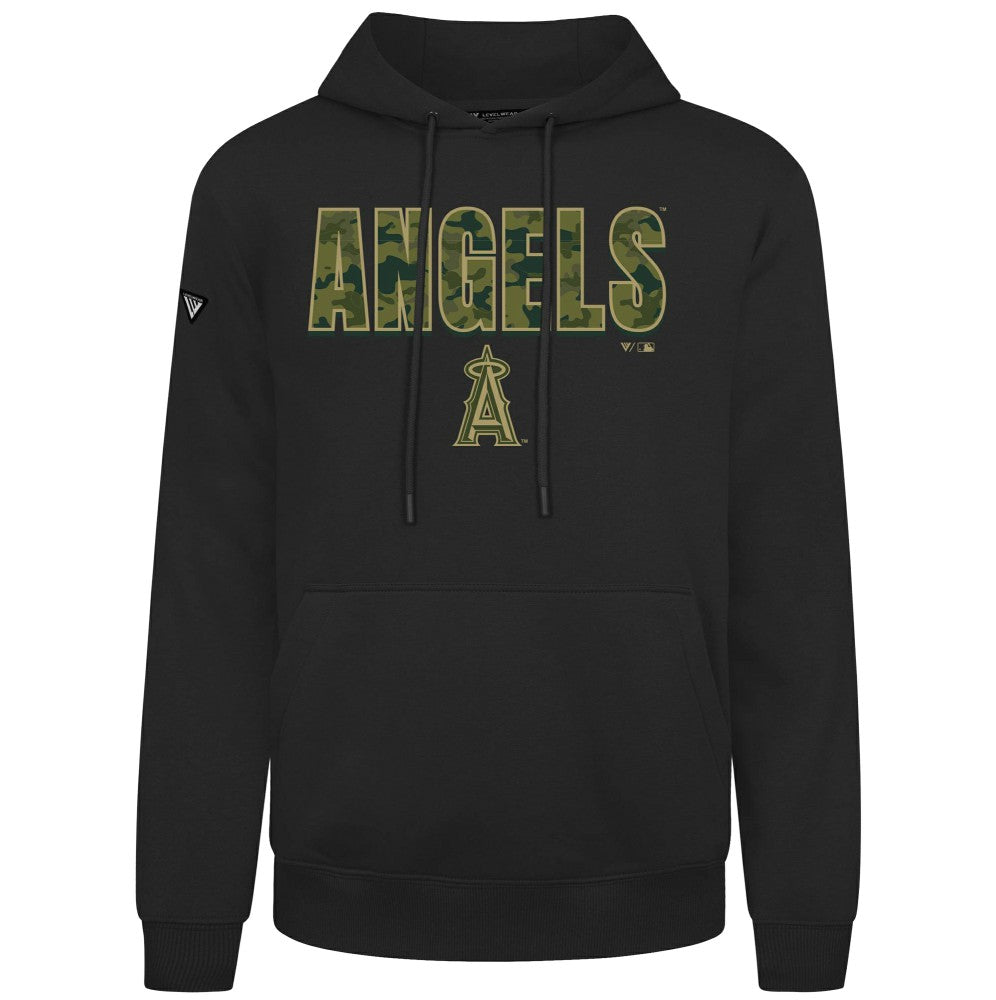 Los Angeles Angels Levelwear Podium Protect Pullover Hoodie - MLB Hoodies