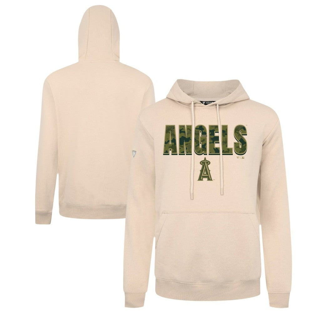 Los Angeles Angels Levelwear Podium Protect Pullover Hoodie - MLB Hoodies