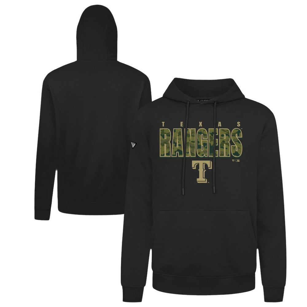 Texas Rangers Levelwear Podium Protect Pullover Hoodie - MLB Hoodies