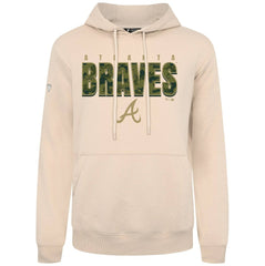 Atlanta Braves Levelwear Podium Protect Pullover Hoodie - MLB Hoodies
