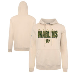 Miami Marlins Levelwear Podium Protect Pullover Hoodie - MLB Hoodies