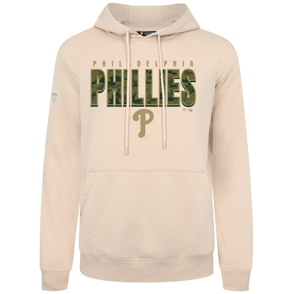 Philadelphia Phillies Levelwear Podium Protect Pullover Hoodie - MLB Hoodies
