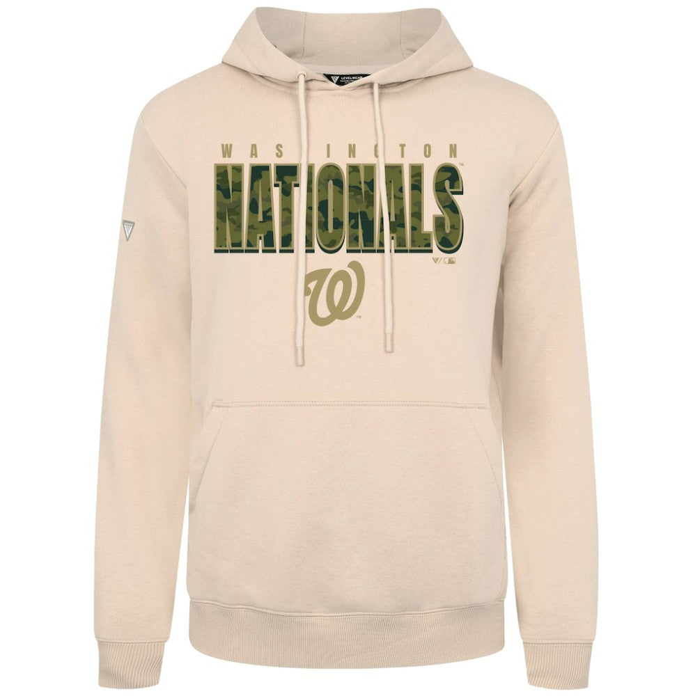 Washington Nationals Levelwear Podium Protect Pullover Hoodie - MLB Hoodies