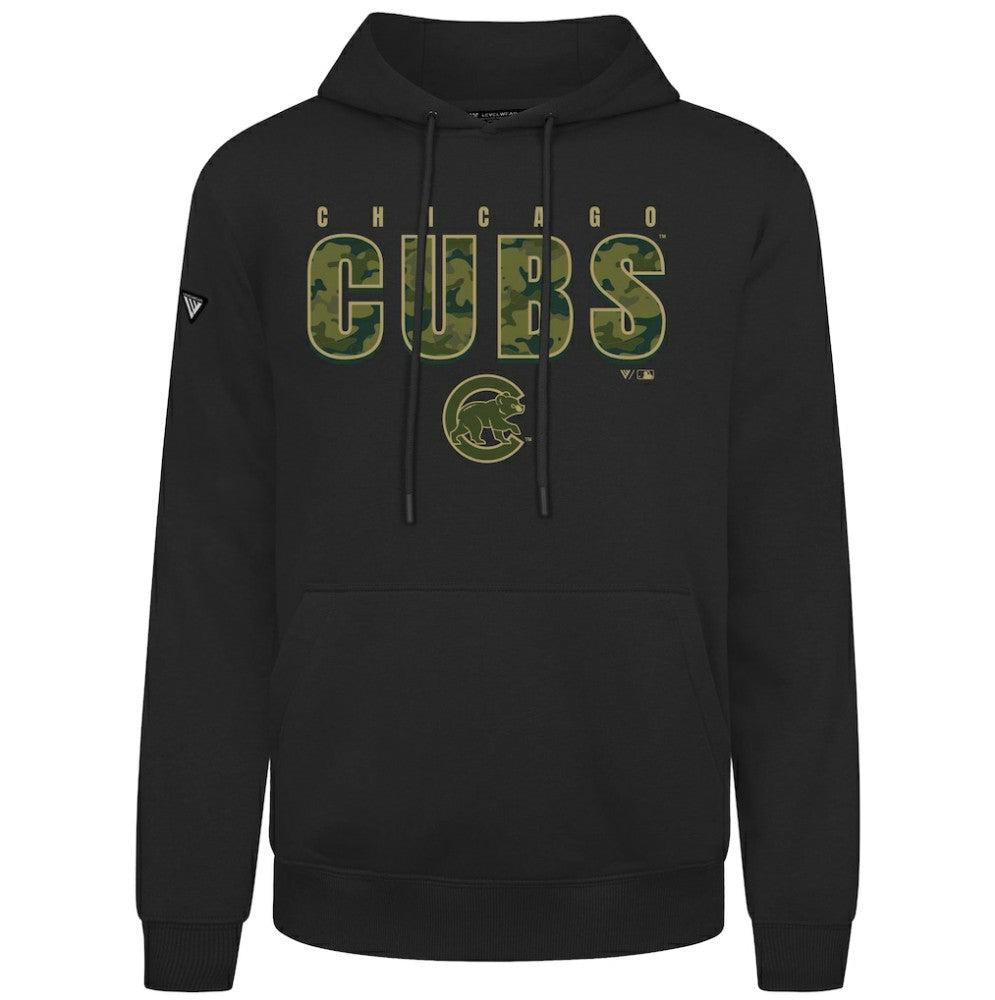Chicago Cubs Levelwear Podium Protect Pullover Hoodie - MLB Hoodies