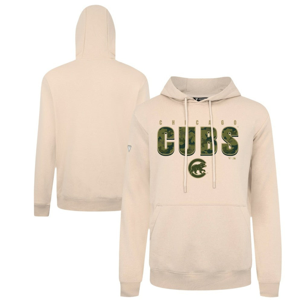 Chicago Cubs Levelwear Podium Protect Pullover Hoodie - MLB Hoodies