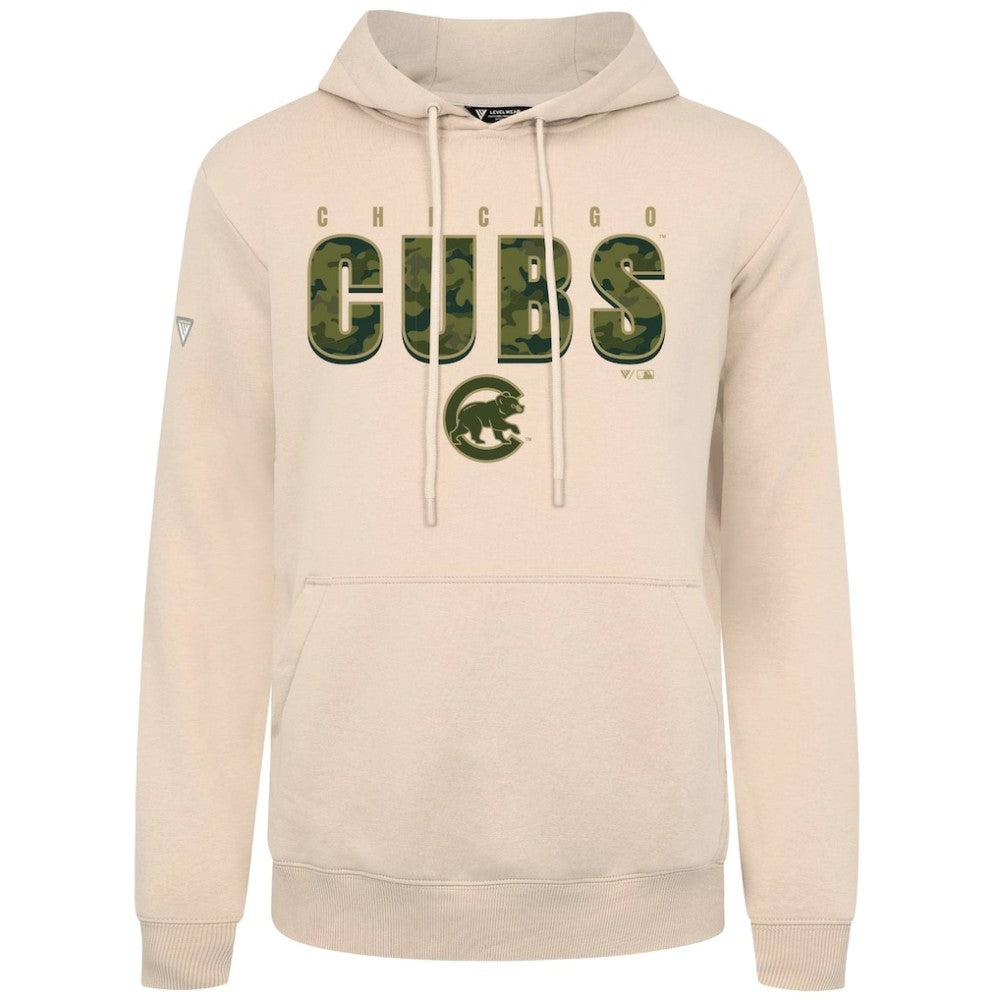 Chicago Cubs Levelwear Podium Protect Pullover Hoodie - MLB Hoodies