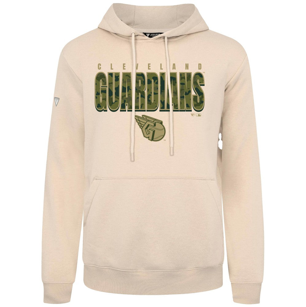 Cleveland Guardians Levelwear Podium Protect Pullover Hoodie - MLB Hoodies