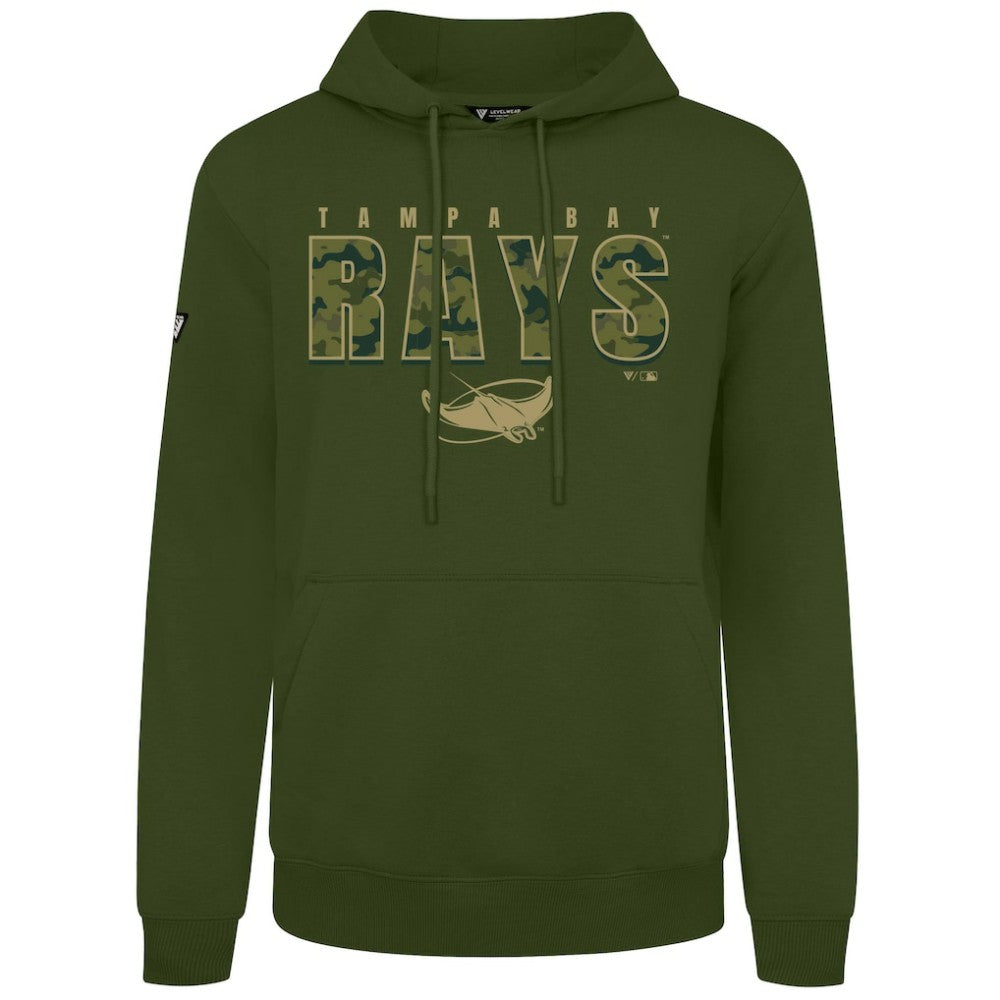 Tampa Bay Rays Levelwear Podium Protect Pullover Hoodie - MLB Hoodies