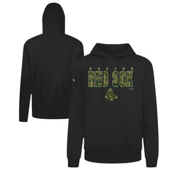 Boston Red Sox Levelwear Podium Protect Pullover Hoodie - MLB Hoodies