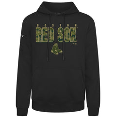 Boston Red Sox Levelwear Podium Protect Pullover Hoodie - MLB Hoodies