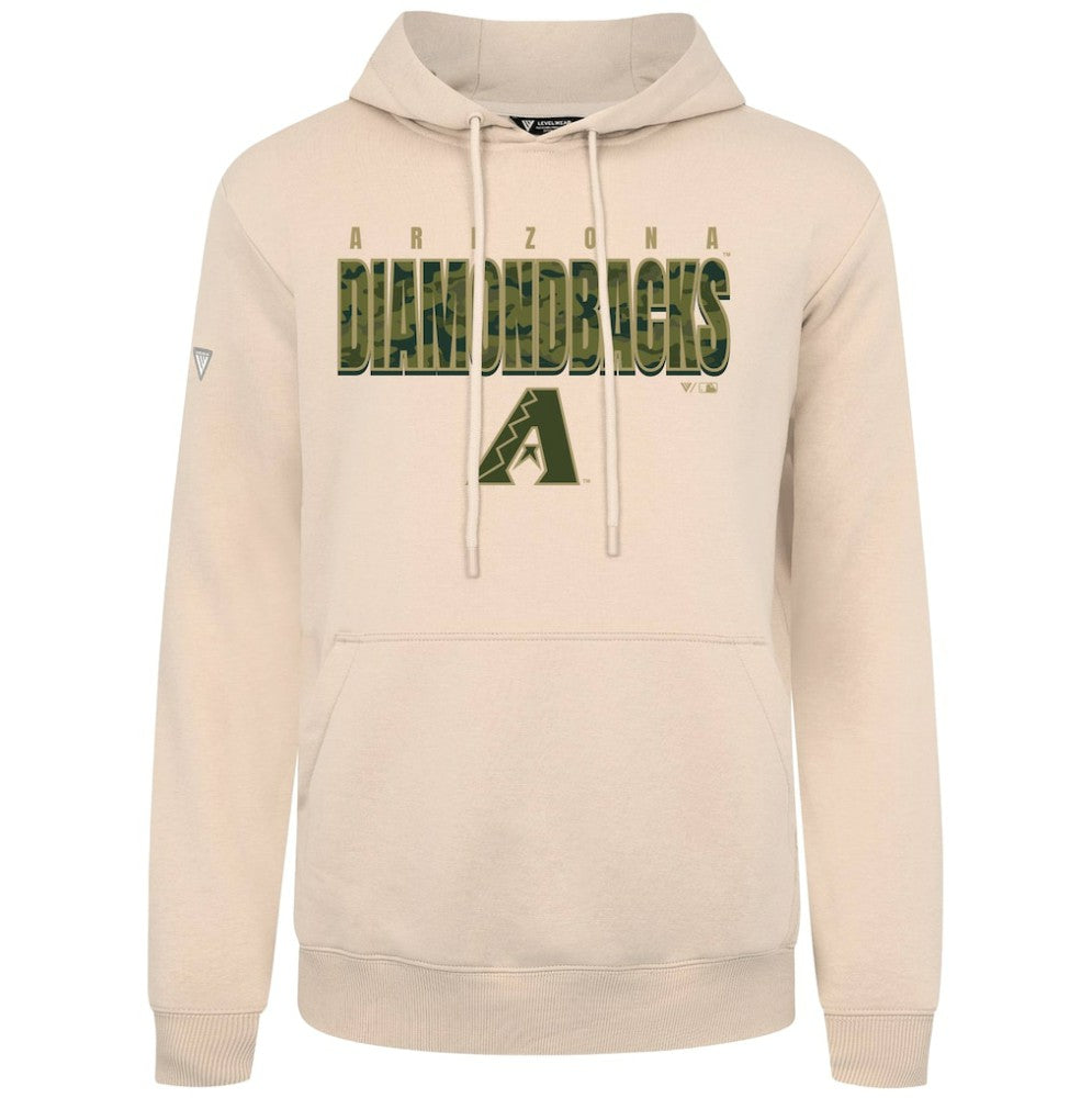 Arizona Diamondbacks Levelwear Podium Protect Pullover Hoodie - MLB Hoodies