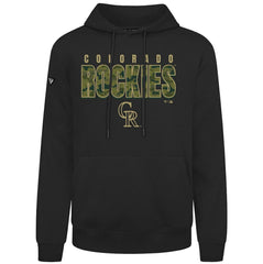 Colorado Rockies Levelwear Podium Protect Pullover Hoodie - MLB Hoodies