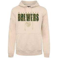 Milwaukee Brewers Levelwear Podium Protect Pullover Hoodie - MLB Hoodies