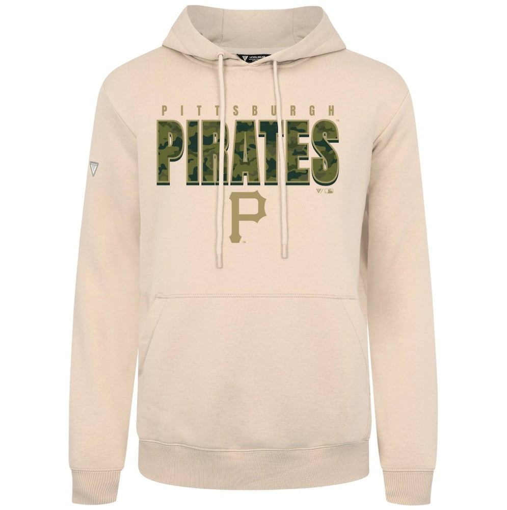 Pittsburgh Pirates Levelwear Podium Protect Pullover Hoodie - MLB Hoodies