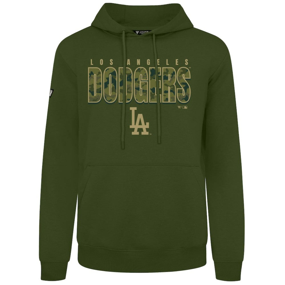 Los Angeles Dodgers Levelwear Podium Protect Pullover Hoodie - MLB Hoodies